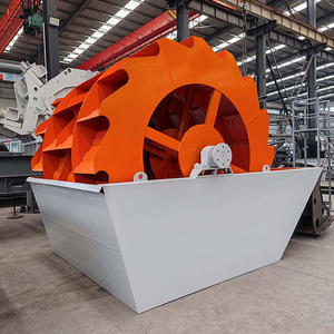 Laveuse de sable à roue à godets 80tph à faible consommation d'énergie pour le lavage de sable et de pierres de rivière - Product Image 1