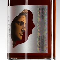 Etiquetas Adhesivas de Papel Perlado con Brillo Localizado Premium, Estampado en Relieve, con Acabado Rascable, Personalizadas para Botellas de Whisky