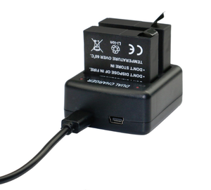 Cargador de batería dual Xiaoyi Accesorios Dock Línea de carga USB para <span class=keywords><strong>Xiaomi</strong></span> Yi <span class=keywords><strong>4K</strong></span> Cámara DE ACCIÓN 2ª generación - Product Image 5