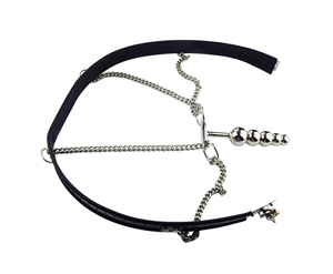 Nuovo Femminile Regolabile Modello T Nero di Bloccaggio In Acciaio Inox Premium Cintura di Castità Con Spina BDSM Giocattoli Del Sesso - Product Image 2