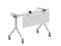 Chaise de bureau pliante en bois au design moderne, nouvelle table de formation convertible pour l'utilisation d'ordinateurs dans les salles de formation