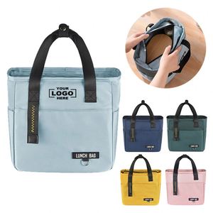 Reusable Insulated Outdoor Picnic Tote PEVA Cooler Bag Custom Waterproof Thermal Lunch Holder with Handle Travel Cooler Bags - Product Image 1