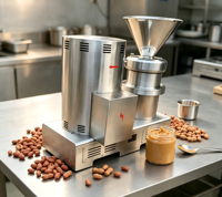 Broyeur à Cacao WINTOP, Moulin Colloïdal en Acier Inoxydable, Équipement de Transformation du Liqueur de Cacao pour Usine/Magasin de Chocolat