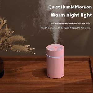250ml USB Plastic Desktop <b>Humidifier</b> with Ultrasonic Sterilization and Low Noise Aromatherapy Machine for Home Use - Product Image 2
