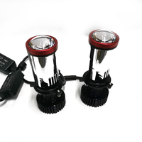 H4 Mini Bi-Led Projecteur Lentille Haute Puissance Y8 LED Lumières 6000k Canbus H4 LED Ampoule Projecteur Phare pour Amarok Golf Car