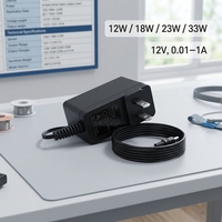 Adaptateur secteur AC/DC 5W 6W 12W 12V 0.5A 0.8A 1A avec prises UK EU AU US pour caméra IP/point d'accès sans fil – Meilleures ventes