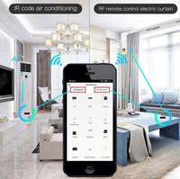 Control Remoto Universal Inteligente SLS WiFi IR RF 433/315MHz con Puerto Tipo-C para Aire Acondicionado, Compatible con Alexa