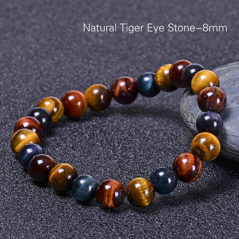 Pierre naturelle Oeil de Tigre (8mm)
