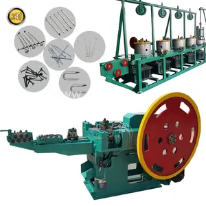 Nail making machine for low carbon steel iron nail manufacturer machine to manufacturing screws and nails production line