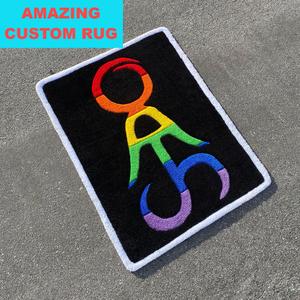 Chất Lượng Tốt Nhất Tùy Chỉnh Dễ Thương Phim Hoạt Hình Thiết Kế Tùy Chỉnh Trẻ Em Thảm Khu Vực Thảm Cho Phòng Khách Tay Tufted Thảm Acrylic Và Len Thảm - Product Image 3