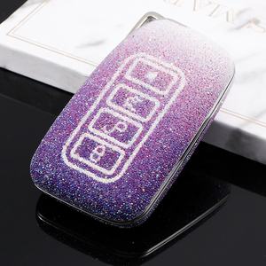 Funda de lujo con diamantes para llave de coche para Lexus ES200 ES350 LC500 LS500 UX200 ES300h GX460 RX350h NX450 Class, llavero de coche - Product Image 5