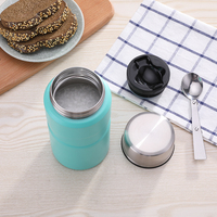 Termo de Acero Inoxidable Personalizado de Fábrica, Recipiente Aislado para Alimentos de 12-24 Horas para Uso en la Cocina, Regreso a Clases