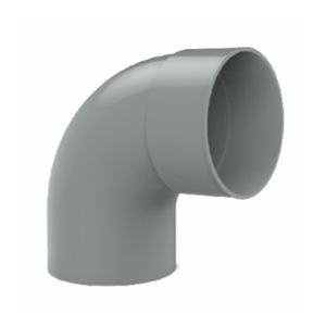 Vente flash Système de drainage standard DIN PVC UPVC <span class=keywords><strong>Coude</strong></span> à 90 degrés 3 pouces - Product Image 1