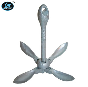 Ancla Plegable Portátil <span class=keywords><strong>de</strong></span> Acero Inoxidable <span class=keywords><strong>de</strong></span> Alta Calidad para <span class=keywords><strong>Kayak</strong></span> y Bote, 1.5 kg, Color Plateado, para Lagos y Ríos - Product Image 2