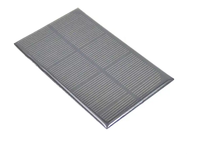 Mini panneau solaire transparent époxy 5.5V 1.25W chargeur de panneaux solaires portables ES7070 mini panneaux solaires 6V