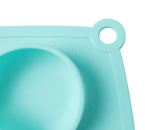 Ensemble d'assiettes à manger en silicone Disney Cartoon pour enfants Helloween Christmas Birthday School Home avec <span class=keywords><strong>Mickey</strong></span> Minnie en rose vert pour bébé - Product Image 5