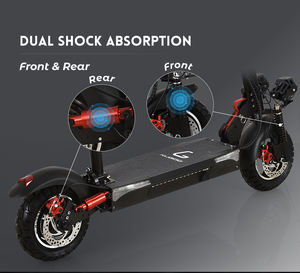 Kugoo 2022 Importado de China UE EE. UU. CA AU Stock con Seat <span class=keywords><strong>M4</strong></span> PRO Scooter eléctrico 48V 500W Motor - Product Image 4