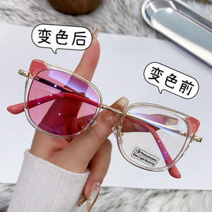 Nuevas gafas de sol tipo ojo de gato para mujer, lentes polarizadas UV400 TAC, montura mediana, gafas ópticas negras, protección solar a la moda - Product Image 3