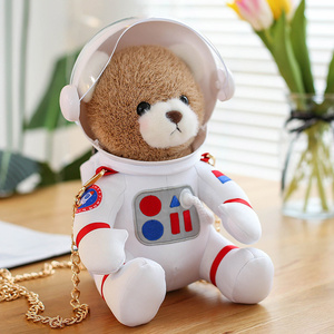 Popolare peluche <span class=keywords><strong>orsacchiotto</strong></span> con vera tuta spaziale peluche creativo <span class=keywords><strong>orsacchiotto</strong></span> per regalo di compleanno del ragazzo - Product Image 2