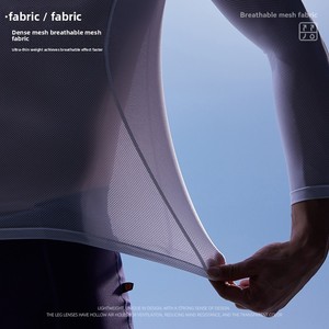 Maglia Tecnica <span class=keywords><strong>EVR</strong></span> da Ciclismo a Maniche Lunghe, Traspirante e ad Asciugatura Rapida, in Nylon/Cashmere, per Donna, Estiva, per Bici da Strada - Product Image 4
