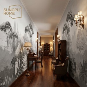 Pittura Murale Artistica Personalizzata di Lusso con Stampa Digitale 3D, Carta <span class=keywords><strong>da</strong></span> Parati per Decorazione di Interni - Product Image 5