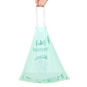 Phân Hủy Sinh Học Dùng Một Lần Phẳng Thùng Rác Túi PLA (PLA) Loại Nhựa Túi Rác Cho Bia Sử Dụng - Product Image 1