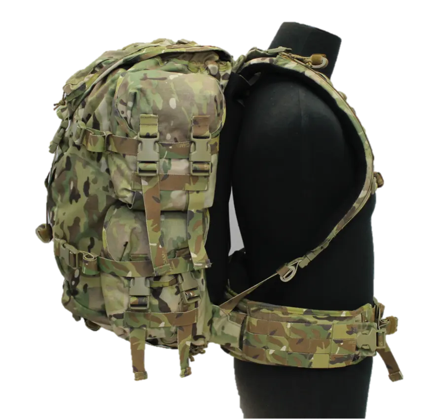 80L Multicam Camouflage Russie EMR Sac à dos tactique avec cadre interne