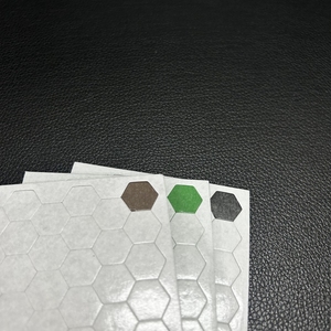 Pre-taglio piccoli punti esagonale doppio lato sensibile alla pressione forte acrilico Die <span class=keywords><strong>fogli</strong></span> di schiuma Eva bianco - Product Image 5