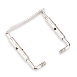 Accessoires de rechange pour <span class=keywords><strong>violon</strong></span> : Vis de serrage argentée pour mentonnière de <span class=keywords><strong>violon</strong></span>, composants DIY - Product Image 1