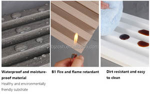 Tablero decorativo de pared compuesto de madera y plástico para el hogar, paneles de revestimiento de paredes exteriores WPC impermeables - Product Image 3