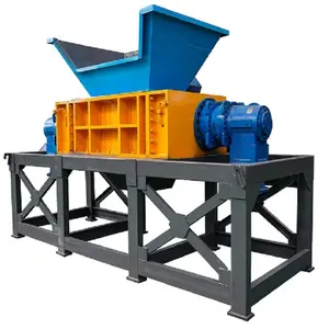 Carton box shredder blade Recycling aluminum scrap metal iron steel car shredding crusher small mini shredder machine