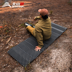 Camping Mat Rectangle Black Military Green Moisture Proof Portable Outdoor Sleeping Mat EVA Foam IXPELV Aluminum Foil CL043 - Product Image 2