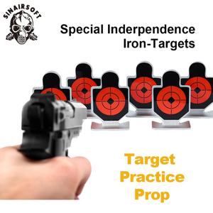 SINAIRSOFT Lot de 6 cibles tactiques pour le tir, cibles de chasse utiles - Product Image 6