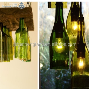Bonne vente <span class=keywords><strong>coupe</strong></span>-diamant de bouteille en <span class=keywords><strong>verre</strong></span> pour la <span class=keywords><strong>coupe</strong></span> de bouteille de vin - Product Image 5