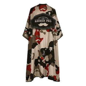 Tablier de coiffure pour hommes, professionnel, imperméable, antistatique, camouflage - Product Image 4