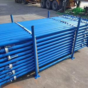 Hormigón de alta resistencia 4m Accesorios de apuntalamiento de acero ajustables Soporte de encofrado <span class=keywords><strong>Bot</strong></span> Andamios de servicio pesado galvanizados para la venta - Product Image 2