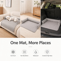 Housse de canapé multi-usages pour chien, lavable, matelassée, tapis pour animaux de compagnie, imperméable, protection de meubles, pour coffre de voiture, OEM, faible MOQ