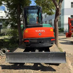 Excavadora U55 2023 con pocas horas de uso, 5.5 toneladas, capacidad de cazo de 0m, componentes KYB, para construcción y excavación de tierra - Product Image 3