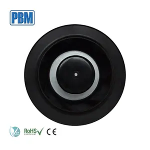 190mm EC 230V 0-10V Speed Control Centrifugal Ventilation Fan