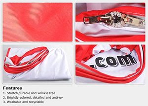 8x8ft hai mặt gối trường hợp Photo Booth Backdrop thẳng ráp ống nhôm đứng căng thẳng vải nhiếp ảnh Studio - Product Image 4