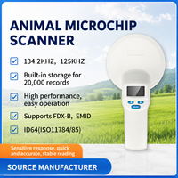 Nuevo Lector/Escritor RFID FDX-B de 134.2Khz, Lector de Microchip para Perros USB Portátil de Largo Alcance, Pasivo