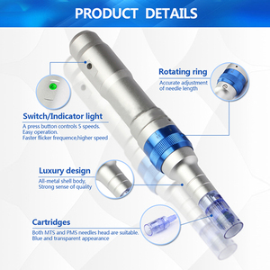<span class=keywords><strong>Dermapen</strong></span> Inalámbrico con Microagujas <span class=keywords><strong>Dr</strong></span>. Pen A6, Herramienta Eléctrica para el Cuidado de la Piel con 5 Velocidades - Product Image 4