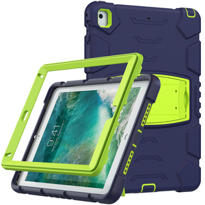 Funda protectora de silicona para tableta <span class=keywords><strong>iPad</strong></span> Air <span class=keywords><strong>2</strong></span> 2018 6th Generation 5th Gen Pro 9,7 pulgadas estilo resistente soporte a prueba de golpes - Product Image 4