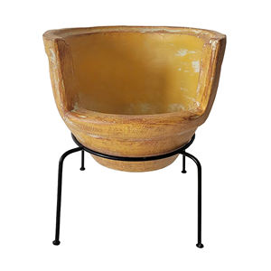 非常に素敵な工場直接生産された粘土チミネアBBQピザストーンプレートピザオーブン付き - Product Image 5