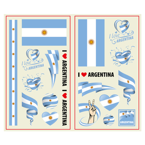 Tatuajes Temporales <span class=keywords><strong>de</strong></span> Banderas <span class=keywords><strong>de</strong></span> Estados Unidos, Canadá, <span class=keywords><strong>Argentina</strong></span> y Turquía para Festivales Deportivos, Venta al por Mayor - Product Image 2