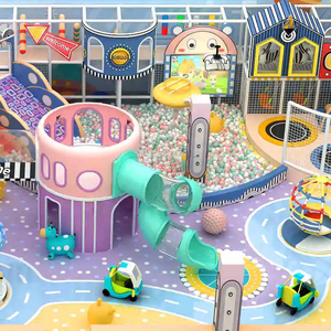 Château d'amusement pour enfants de type labyrinthe intérieur sur le thème du rêve chaud, personnalisé, équipement d'amusement pour enfants multiples, prix d'usine, vente directe - Product Image 1