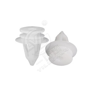 Auto Door Panel <b>Clips</b> D1230 Universal <b>Car</b> Trim Fasteners For Replacement Repair White Plastic - Product Image 3
