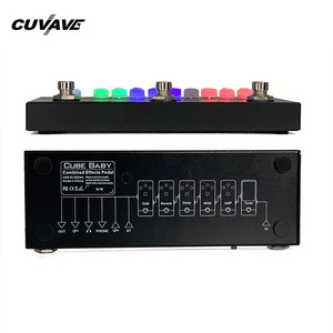 <span class=keywords><strong>Pedal</strong></span> Multiefectos Recargable Cuvave Cube Baby para Guitarra con Efectos <span class=keywords><strong>de</strong></span> Delay, Chorus, Phaser y Reverb - Product Image 5