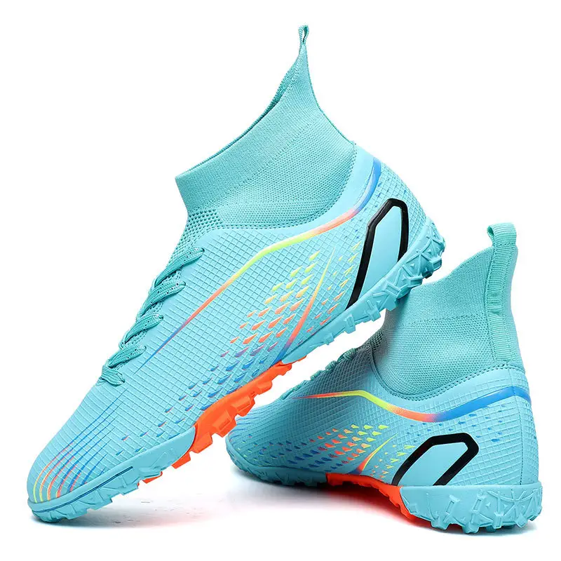Nuevas botas de fútbol transpirables antideslizantes para exteriores para hombres, zapatos de fútbol de alta calidad, zapatillas de entrenamiento para hombres