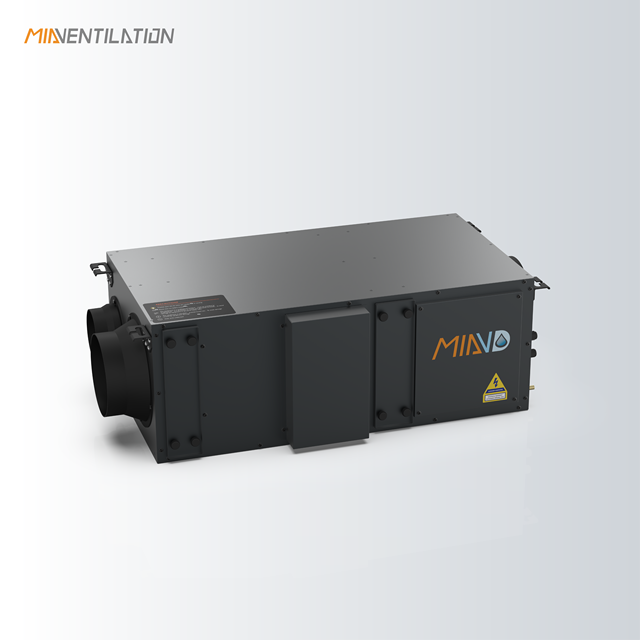 Factory OEM ODM 220L/D Ceiling Mounted Fresh air Dehumidifier H13 HEPA Filter Whole House air Treatment System Smart Control